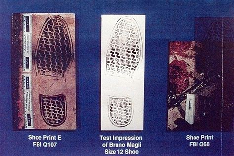 fake shoe prints crimes|shoe autopsy for forensic.